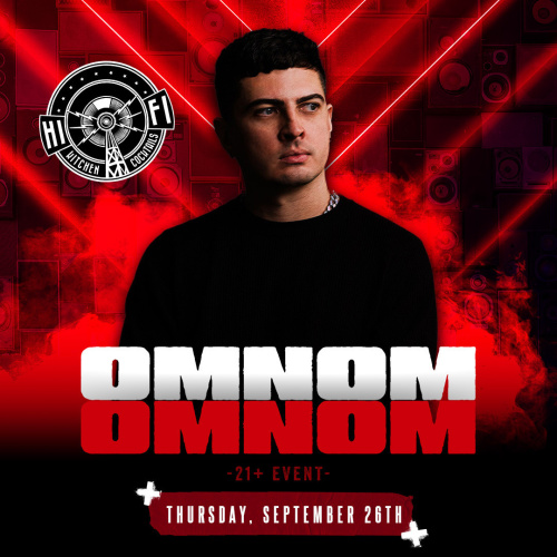 Omnom at HiFi - Flyer