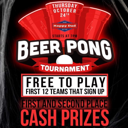 Beer Pong Tournament - Flyer