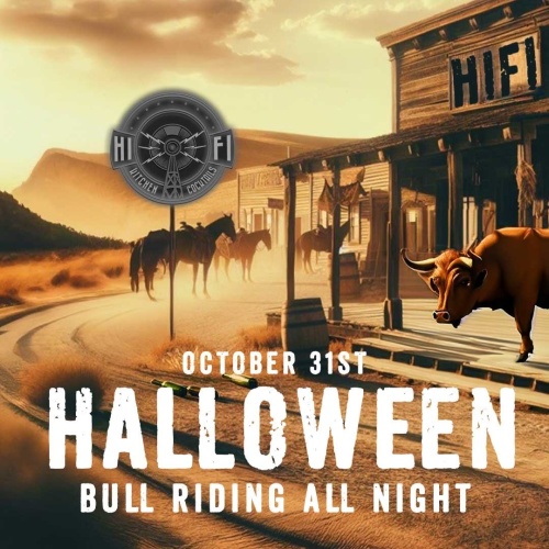 Halloween | Bull Riding All Night - Flyer