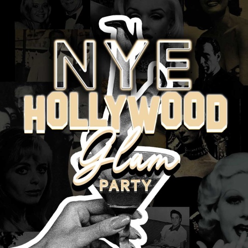 New Year's Eve Hollywood Glam - Flyer