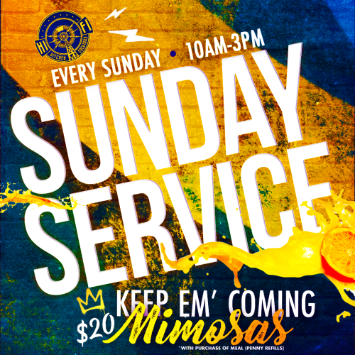 Sunday Service - Flyer