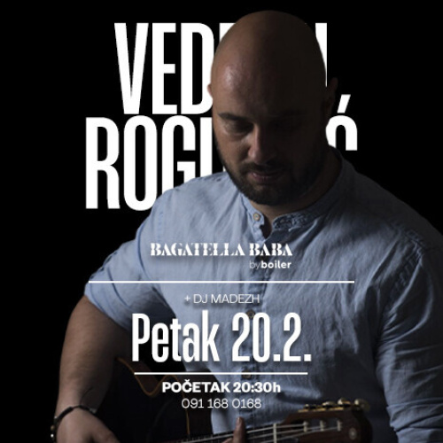 VEDRAN ROGULJIĆ - Flyer