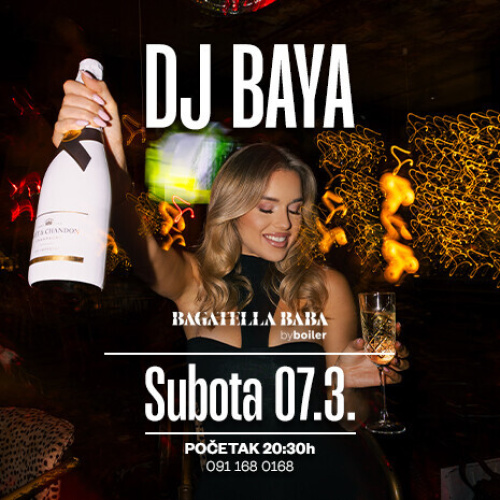 DJ BAYA - Flyer