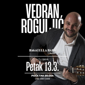 Flyer: VEDRAN ROGULJIĆ
