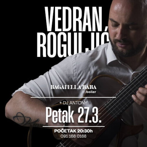 VEDRAN ROGULJIĆ - Flyer