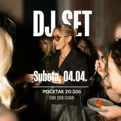 DJ SET DOMAĆA I STRANA GLAZBA - Flyer