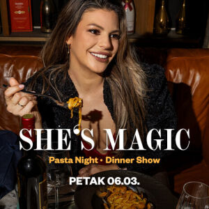 Flyer: PASTA NIGHT & DINNER SHOW