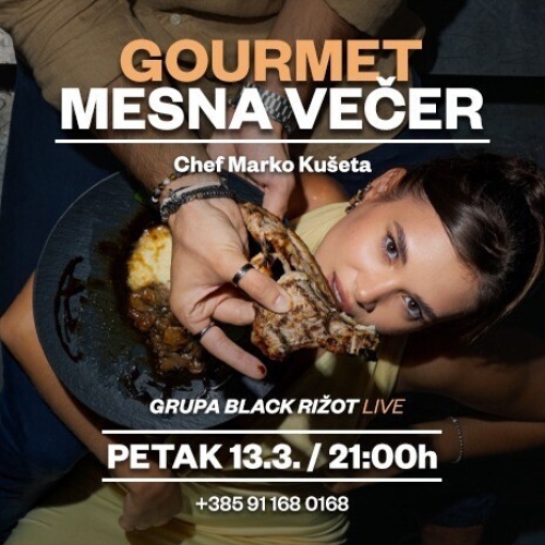 GASTRO GOURMET MESNA VEČER - Flyer