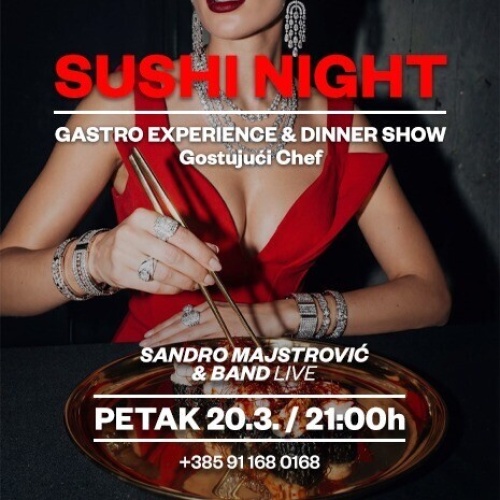 GASTRO EXPERIENCE SUSHI NIGHT - Flyer