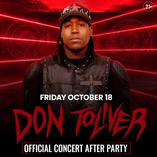 Don Toliver Official Concert Afterrparty - Flyer