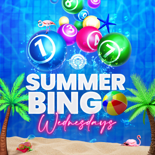 Summer Bingo - Flyer