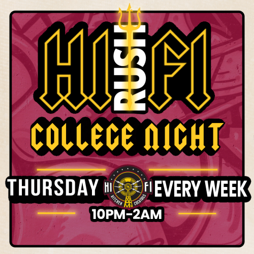 HiFi College Night! - Flyer