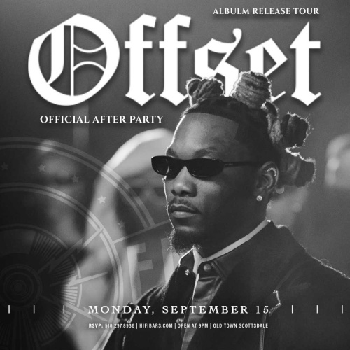 Offset After Party at HiFi - Flyer