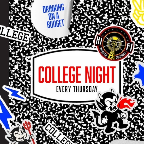 HiFi College Night! - Flyer