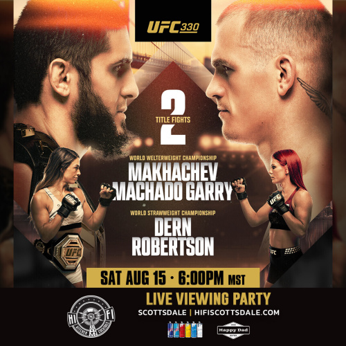 UFC 330 Fight Night: Makhachev vs. Machado Garry - Flyer