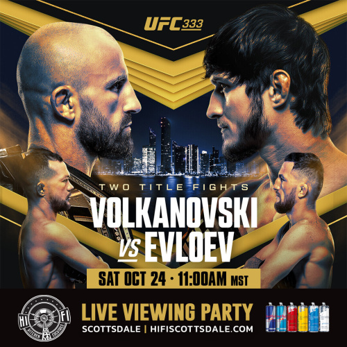 UFC 333 Live Viewing Party! - Flyer