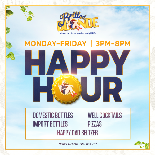 Happy Hour! - Flyer