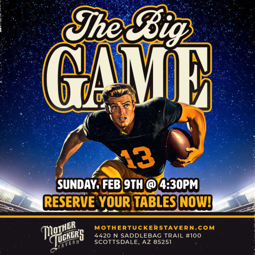 The Big Game - Flyer