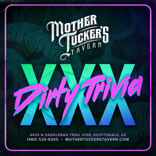 XXX Dirty Trivia - Flyer