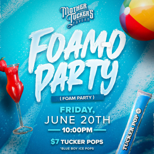 FOAM PARTY - Flyer