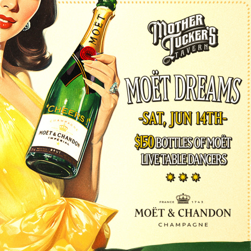 Moet Dreams - Flyer
