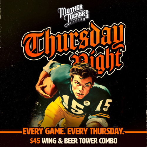 Thursday Night Football - Flyer