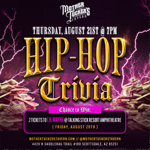 Hip Hop Trivia! - Flyer
