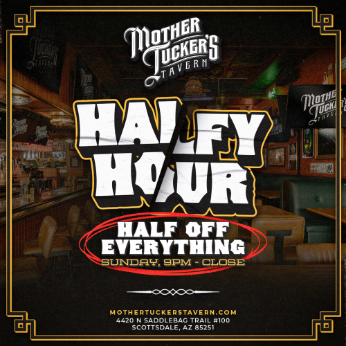Halfy Hour - Flyer