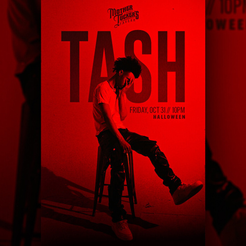Halloween featuring Tash - Flyer