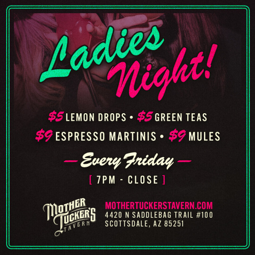 Ladies Night! - Flyer