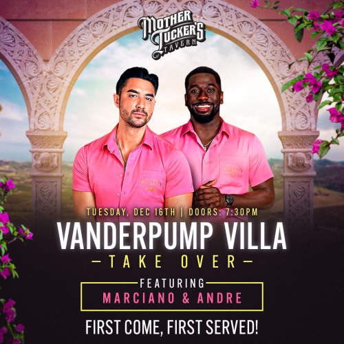 Vanderpump Villa Takeover! - Flyer