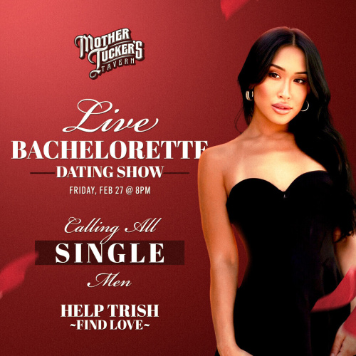 LIVE Bachelorette Dating Show - Flyer