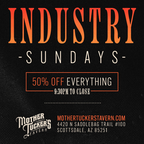 Industry Sundays - Flyer