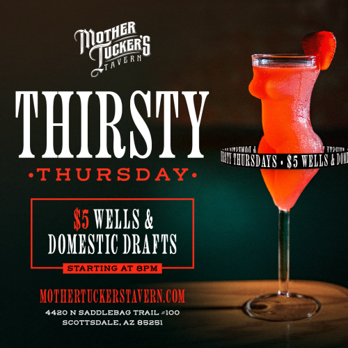 Thirsty Thursday - Flyer