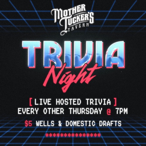 Trivia Night! - Flyer