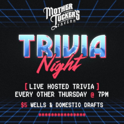 Trivia Night! - Flyer