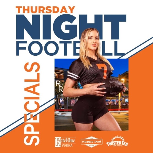 Thursday Night Football Specials - Flyer