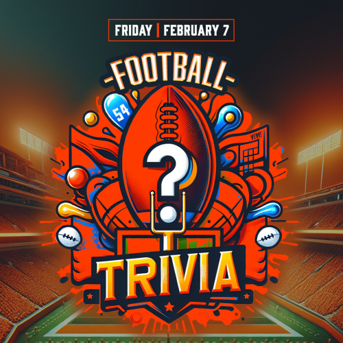 Football Trivia - Flyer