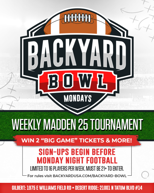 Backyard Bowl - Flyer