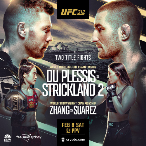 Fight Night: UFC 312 - Flyer