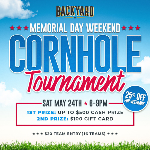 Cornhole Tournament - Flyer