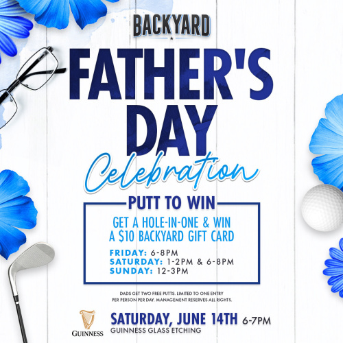 Celebrate Father's Day All Weekend Long - Flyer