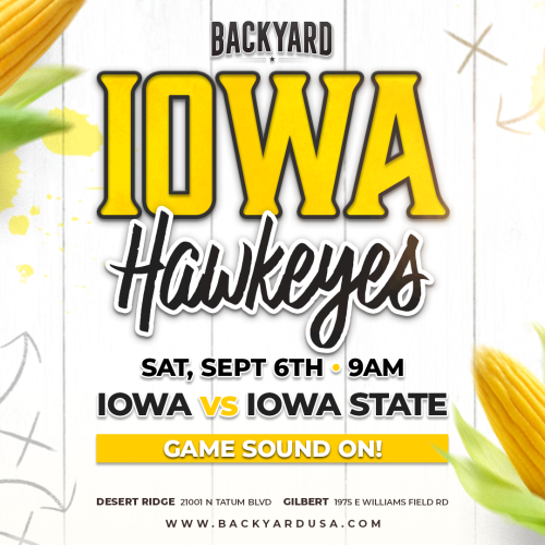 Iowa Hawks Game Day! - Flyer