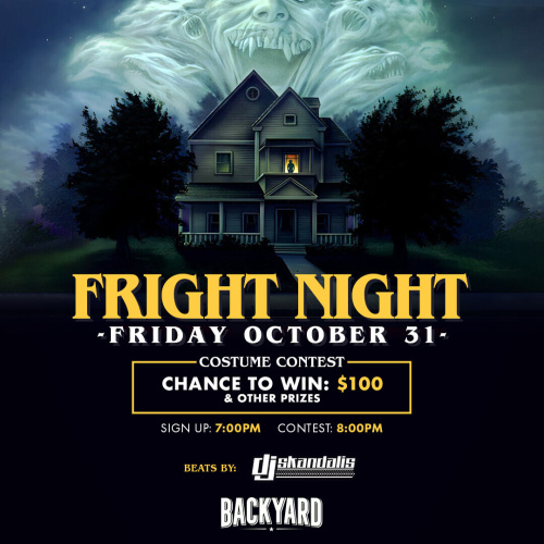 Fright Night Costume Contest! - Flyer