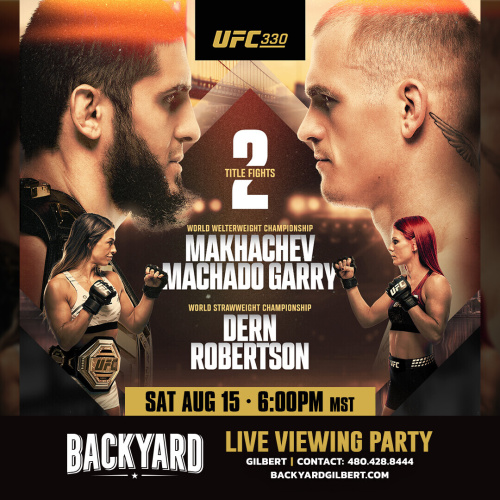 UFC 330 Fight Night: Makhachev vs. Machado Garry - Flyer