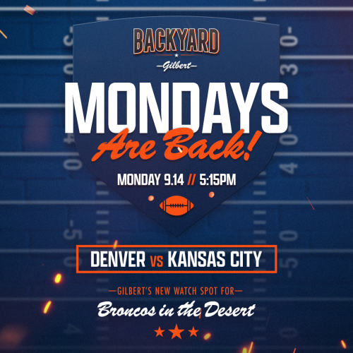 Broncos Watch Party! - Flyer