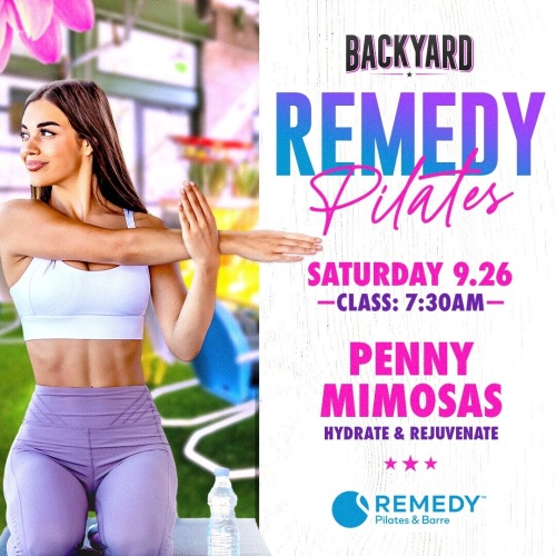 Remedy Pilates at Backyard Gilbert - Flyer