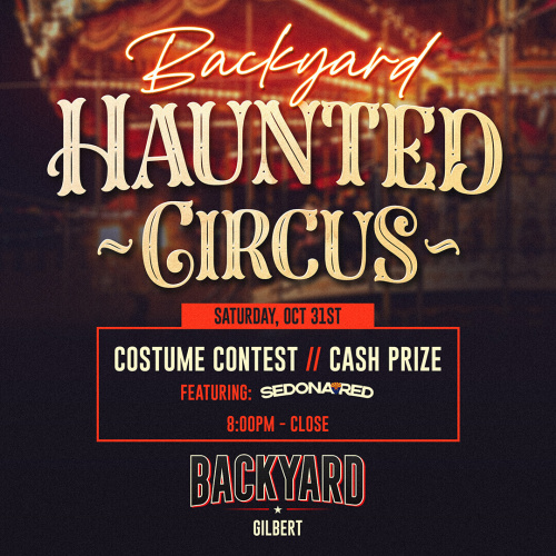 Haunted Circus Halloween Party - Flyer