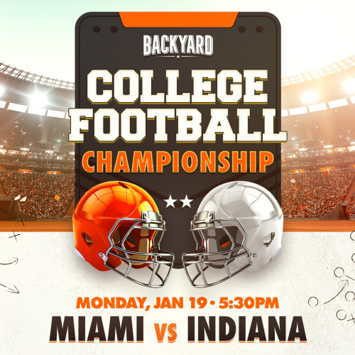 College Football Championships - Flyer