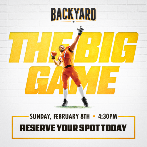 The Big Game Watch Party - Flyer